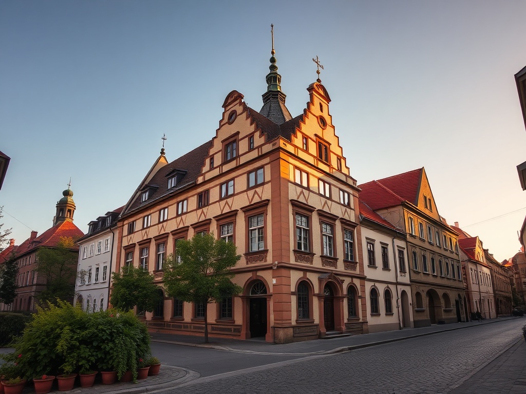 Historyczne zdjęcie Stoczka Łukowskiego z widokiem na centrum miasteczka w powiecie łukowskim