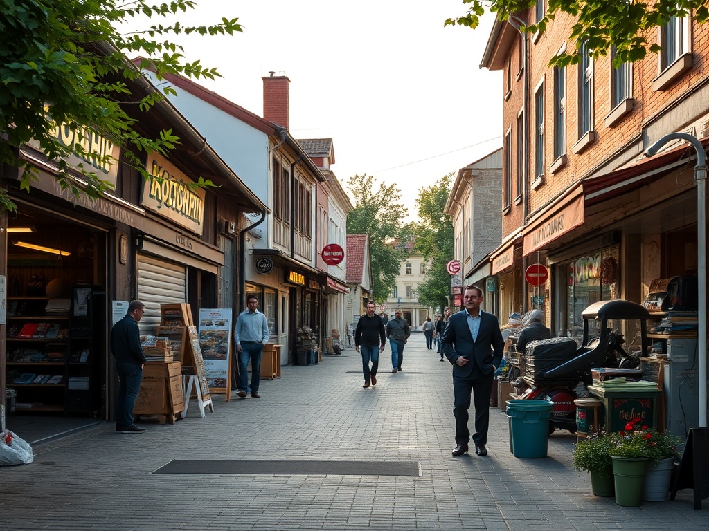 Mapa z zaznaczonym Stoczkiem Łukowskim i ikonami symbolizującymi inwestycje z Funduszy Europejskich.