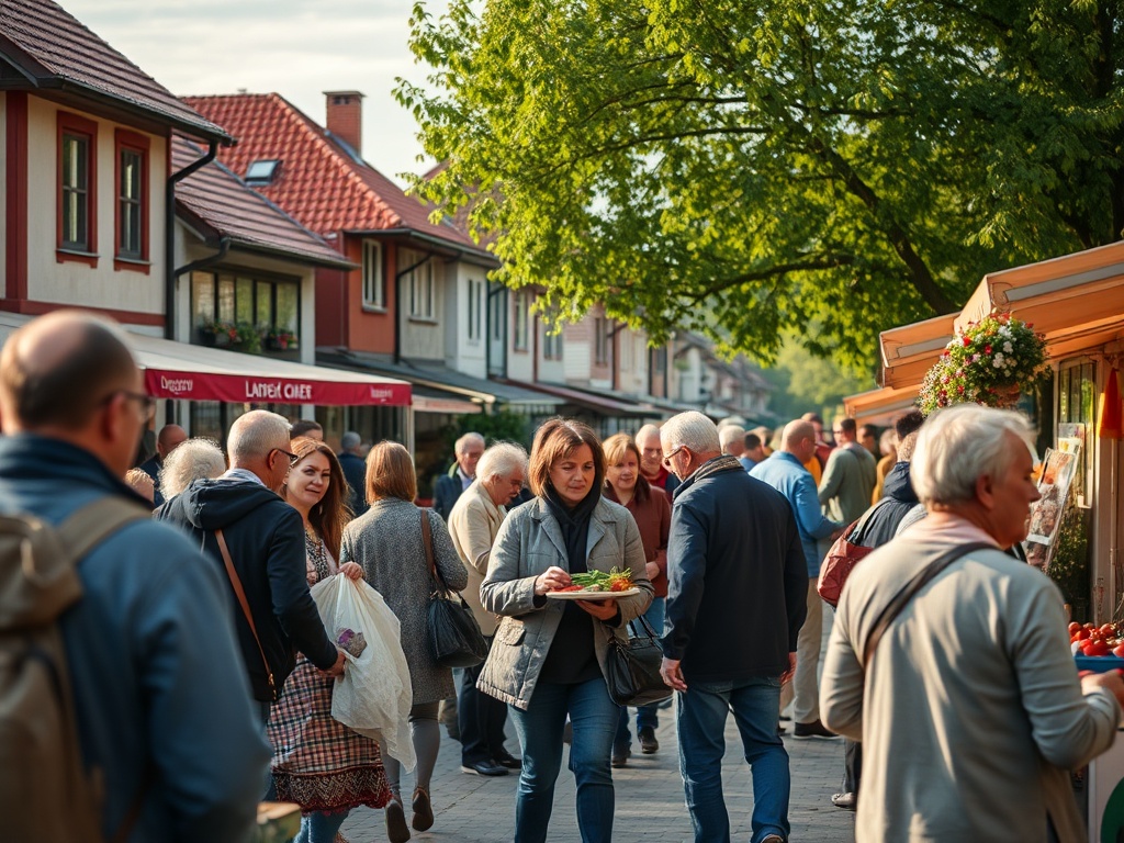 Ilustracja przedstawiająca zieloną planetę Ziemię otoczoną przez troskliwe ludzkie dłonie, symbolizująca ochronę środowiska w Stoczku Łukowskim.