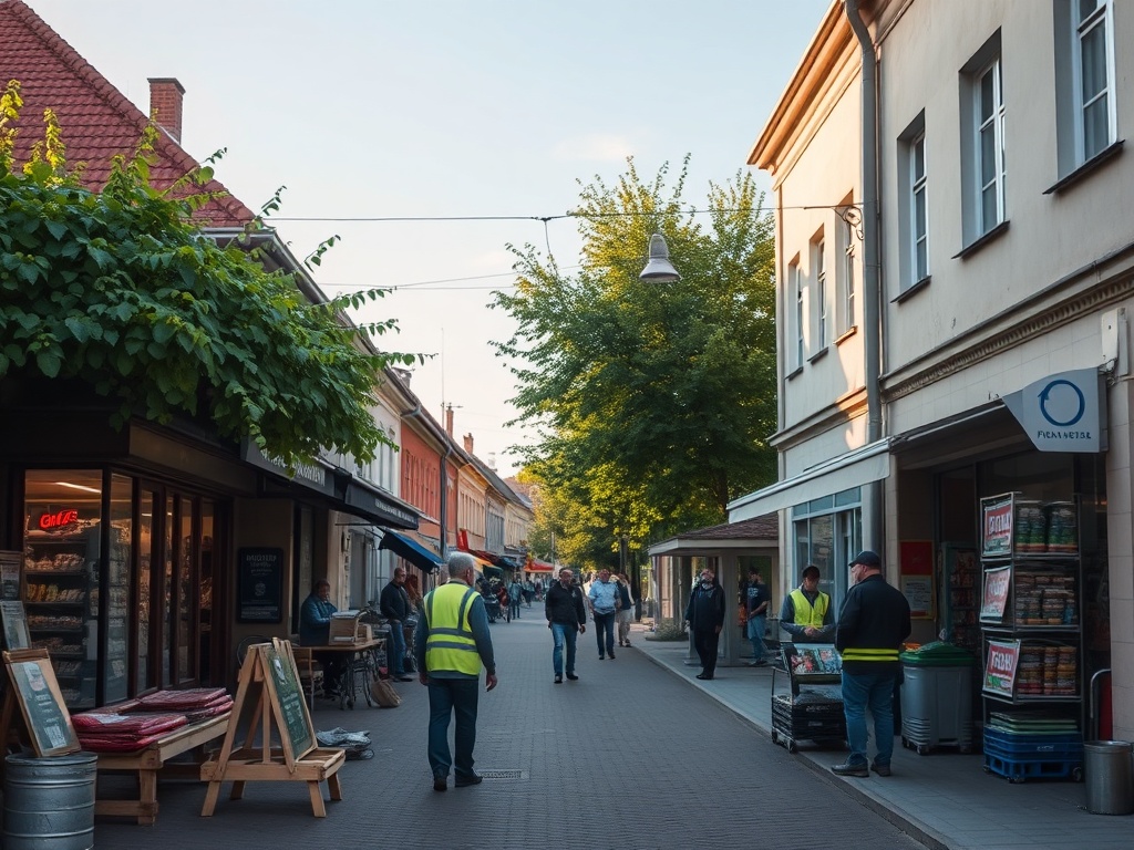 Logo gminy Stoczek Łukowski z napisem Dofinansowanie dla rodzin